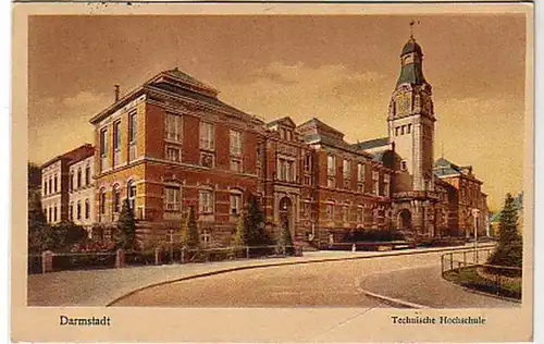 24885 Ak Darmstadt technische Hochschule 1924