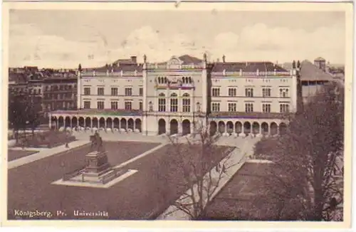 24884 Ak Königsberg Université de Prusse orientale 1938