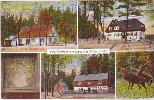 24863 Mehrbild Ak Weidmannsruhe bei Reudnitz um 1920
