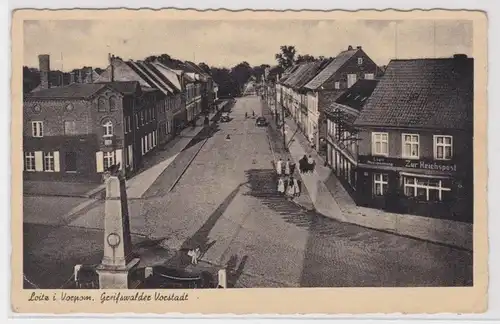 65914 Ak Loitz i. Vorpom. Greifswalder Vordstadt vers 1940