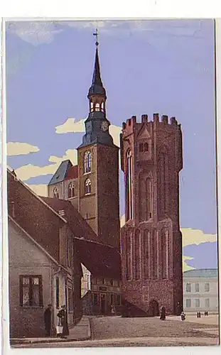 24799 Ak Tangermünde Höhldorfer Torturm vers 1910
