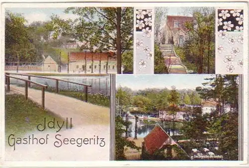24795 Mehrbild Ak Idyll Gasthof Seegeritz um 1910