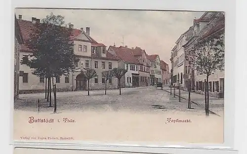24791 Ak Buttstädt i. Thür. Topfmarkt 1905