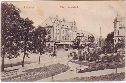 24775 Ak Hettstedt Hotel Kaiserhof 1908