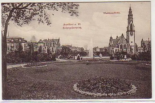 24763 Ak Frankfurt a.M. Hohenzollernplatz 1913