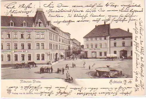 24727 Ak Mer du Nordbad Cuxhaven Kaiserplatz vers 1915