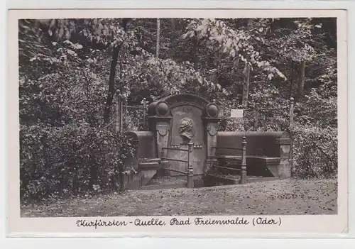 24718 Ak Bad Freienwalde (Oder) Kurfürsten Quelle 1942