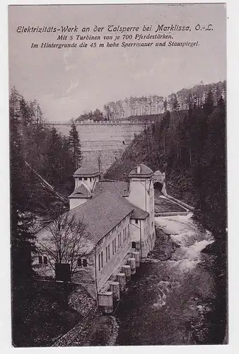 247001 Ak Electricité centrale barrage Marklissa vers 1910