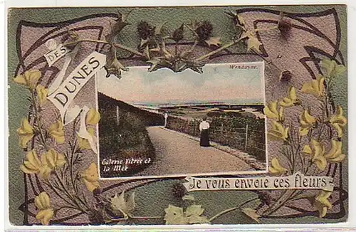 24679 Feldpost Ak Des Dunes Frankreich 1915