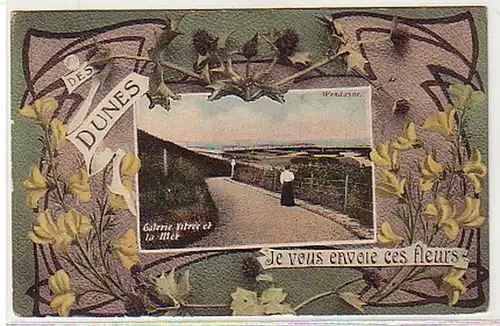 24679 Poste de terrain Ak Des Dunes France 1915