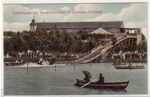 24648 Ak Crystallpalast im Limbacher Stadtpark 1908