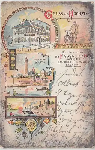 24613 Mehrbild Mikroskop Postkarte Hagen 1905