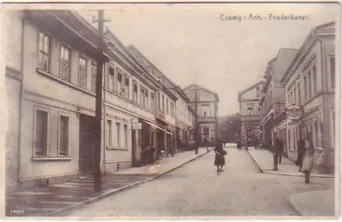 24608 Ak Coswig dans Anhalt Friederikenstraße vers 1935