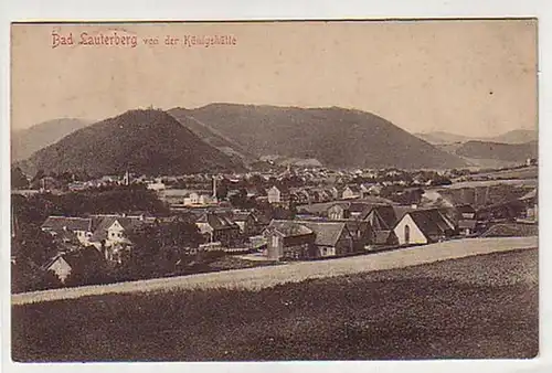 24603 Ak Bad Lauterberg von der Königshütte 1912