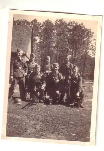 24584 Original Foto Maschinengewehr Abteilung in Russland 2. Weltkrieg