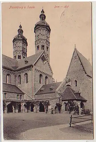 24512 Ak Naumburg a. Saale Dom-Hof 1915