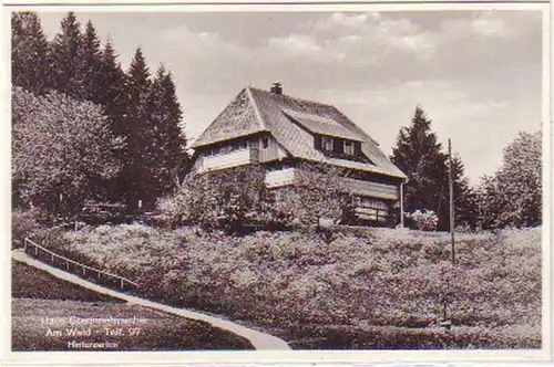 245111 Ak Herzarten Maison Gremmelspacher vers 1940