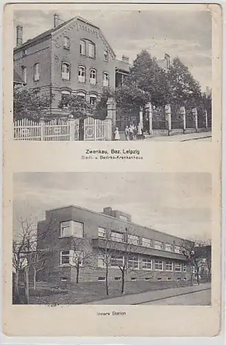 24444 Mehrbild Ak Zwenkau Bezirks Krankenhaus 1929