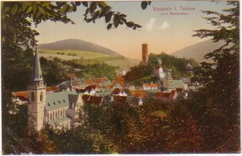 2442 Ak Eppstein dans le Taunus de la Materplatz 1913