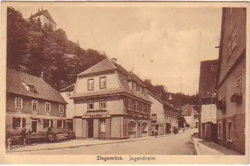 24418 Ak Ziegenrück in Thüringen Jugendheim um 1930