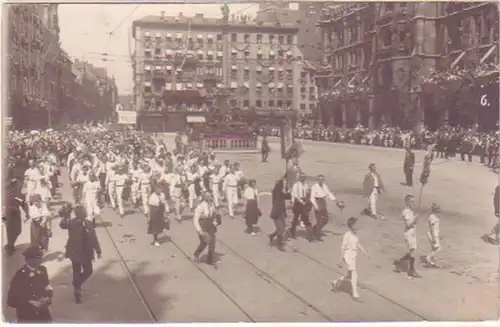 24394 Foto Ak München Turnfest 1923