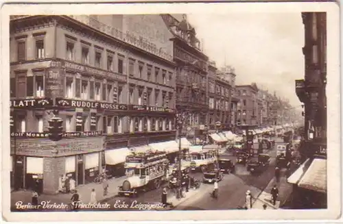 24386 Ak Berliner Verkehr Friedrichstrasse 1928