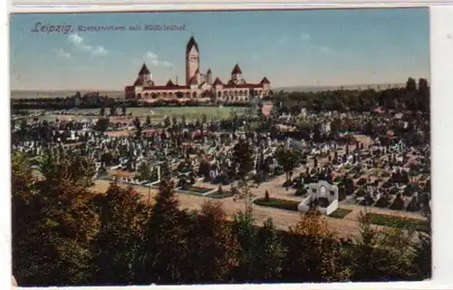 24347 Ak Leipzig Krematorium avec cimetière sud vers 1910