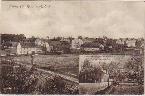 24337 Ak Ninive, Post Ruppersdorf, O.-L. um 1910