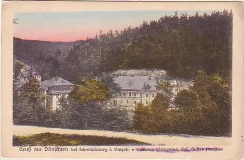 24303 Ak Salutation en Dönschten près de Forgeberg 1925