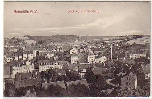 24267 Ak Schmölln S.-A. Vue du Pfefferberg 1909