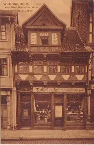 24174 Ac Wernigerode ancienne maison Breitstraße 4 vers 1920