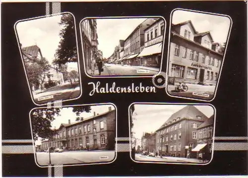 24148 Mehrbild-Ak Haldensleben um 1970