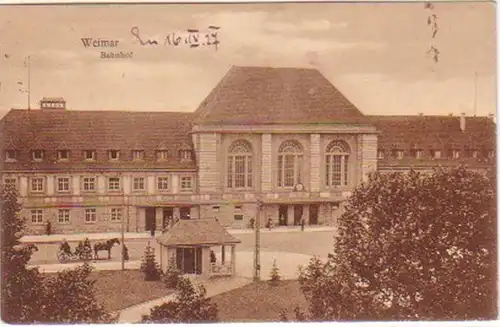 24079 Ak Weimar Gare 1927