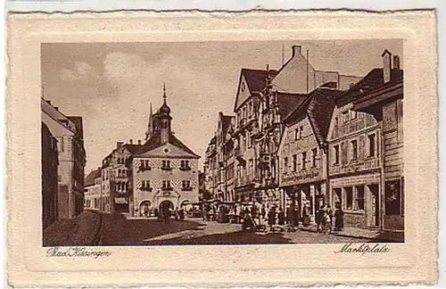 24045 Ak Bad Kissingen Marktplatz um 1930