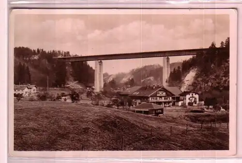 24042 Ak Mangfallbrücke der Reichsautobahn um 1940