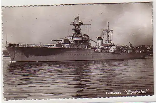 24030 Photo Ak France croiseur "Montcalm" vers 1940