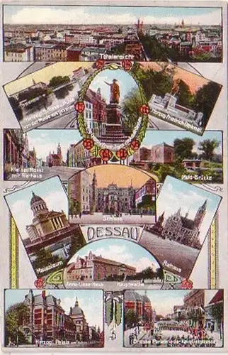 23975 Multi-image-Ak Dessau 1916