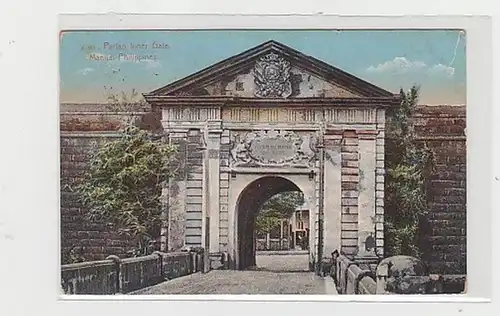 23970 Ak Philippinen Parlan inner Gate Manila 1911