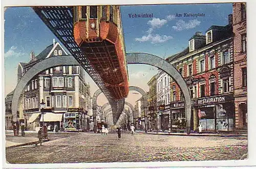 23927 Ak Vohwinkel am Kaiserplatz Restauration 1914