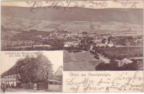 23904 Ak Gruss de Gross lingen Hostel 1907