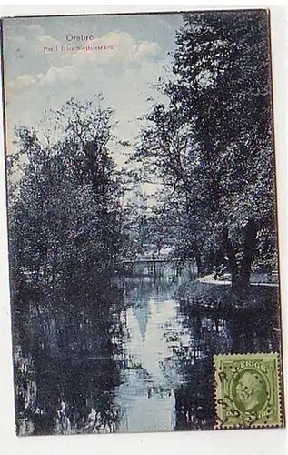 23882 Ak Örebro Suède Parti français Slottsparken 1909