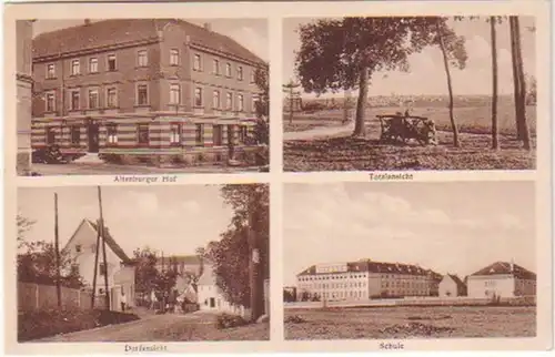 23855 Ak Wintersdorf Gasthof Altenburger Hof um 1920