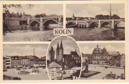 23769 Mehrbild Ak Kolin in Böhmen 1939