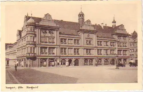 23766 Ak Torgau / Elbe Rathaus um 1930