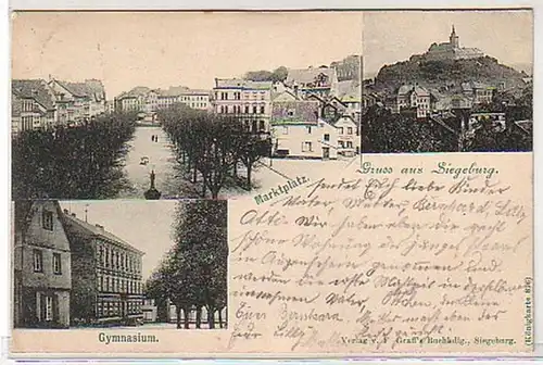 23758 Multi-image Ak Salutation de Siegenburg 1898