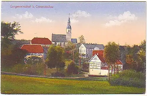 23745 Ak Langenreinsdorf b. Crimmitschau um 1920