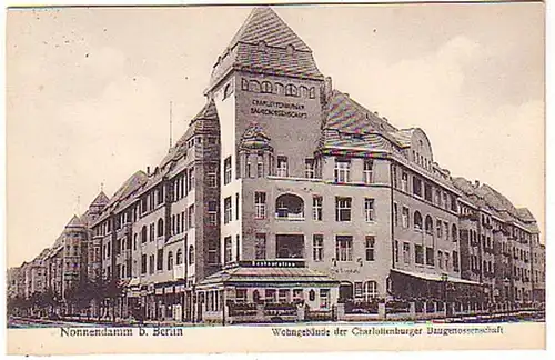 23744 Ak Nonnedamm bei Berlin Baukonomie 1914