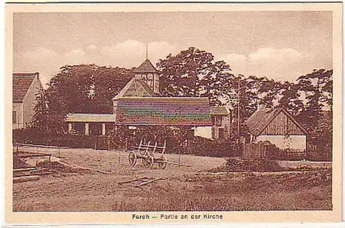 23701 Ak Ferch Partie à l'église vers 1925