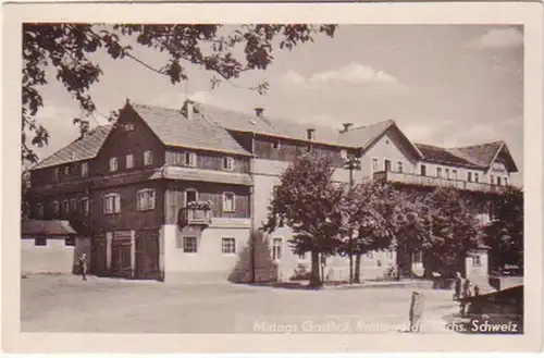 23687 Ak Rathewalde Mittags Gasthof um 1950