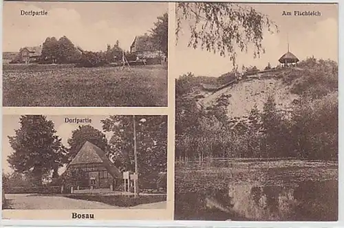 23684 Multi-image Ak Bosau partie du village vers 1929